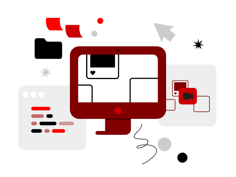 Illustration d'un poste de travail